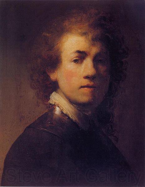 REMBRANDT Harmenszoon van Rijn Self-portrait. Spain oil painting art